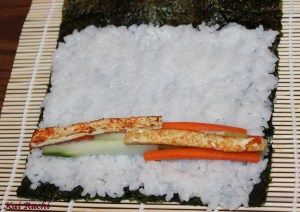 vegetarian sushi