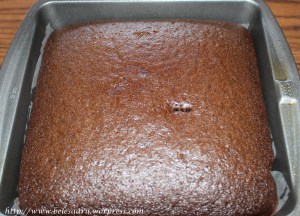 Eggless Chocolate cake