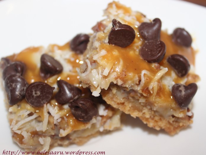 Chocolate caramel bar
